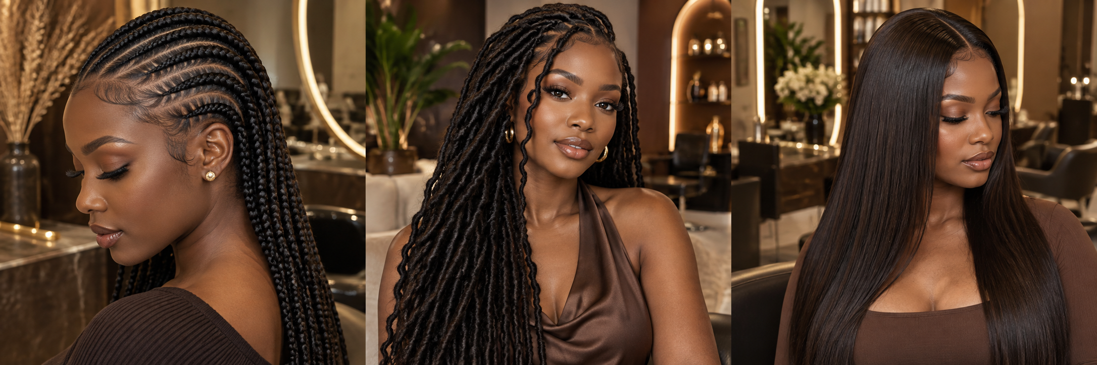 Detailed feed-in cornrows
